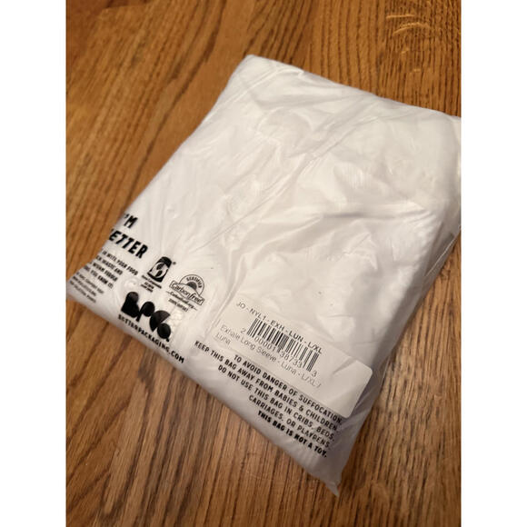 NWT! Joja Exhale Long Sleeve Quarter Zip Luna Size L/XL - Picture 5 of 5